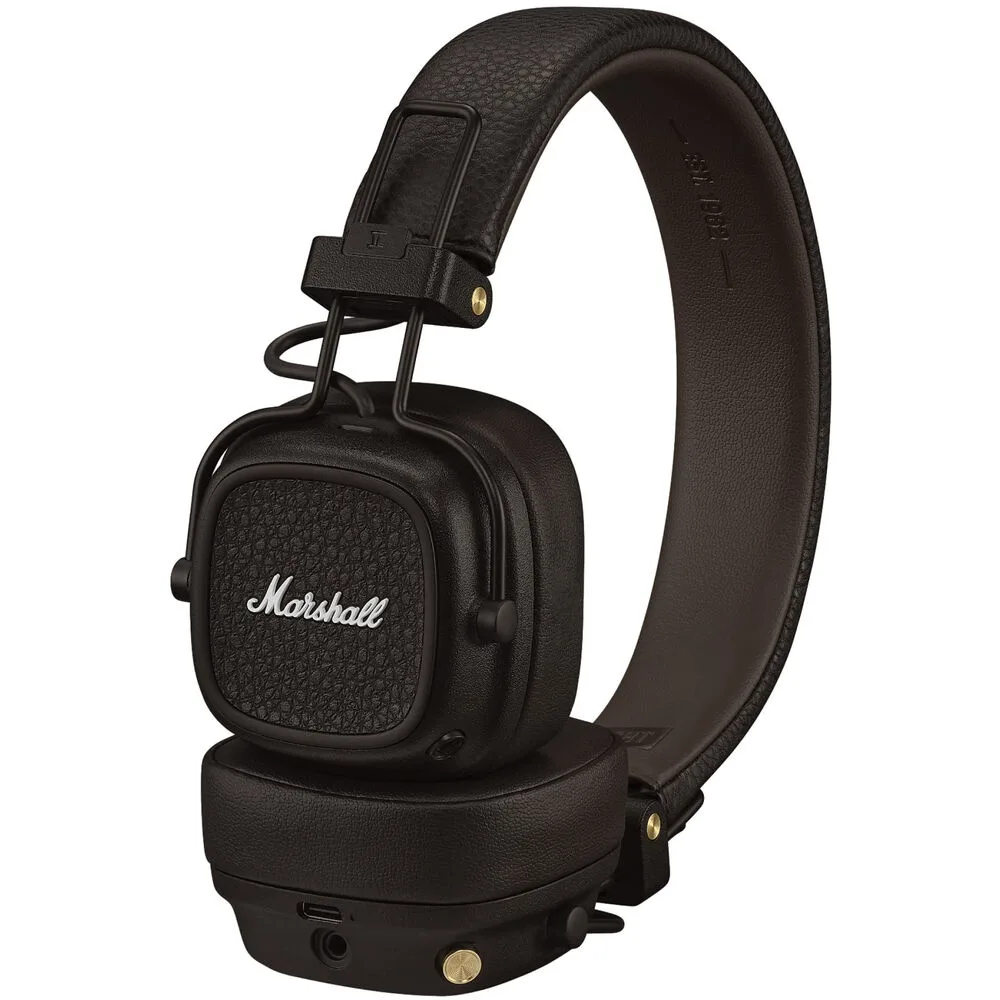 Marshall Marshall Major V Brown Wireless Headphones 100h 40mm Bluetooth 5.3 — product photo