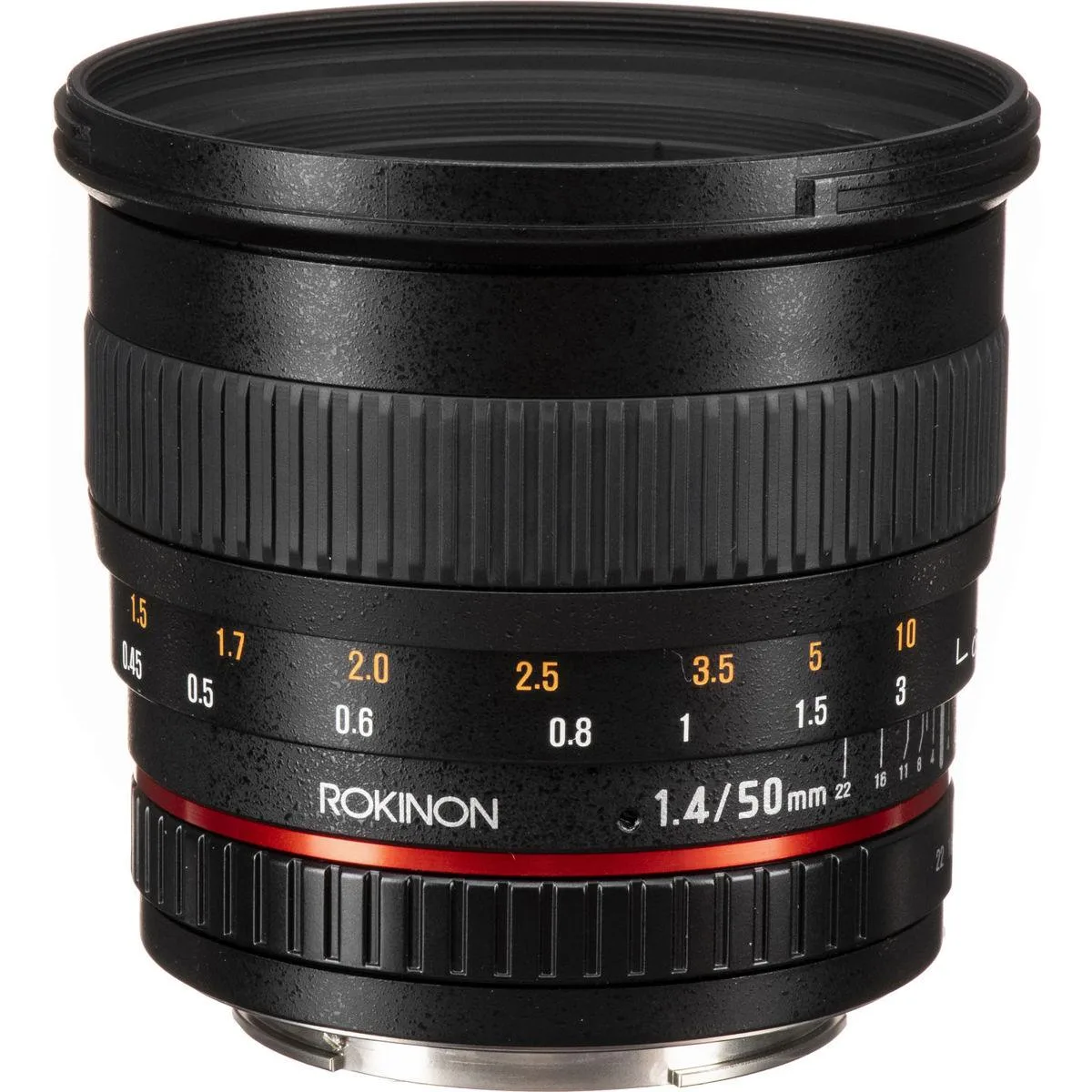 Rokinon Rokinon 50mm f/1.4 Aspherical IF Canon EF camera lens — product photo