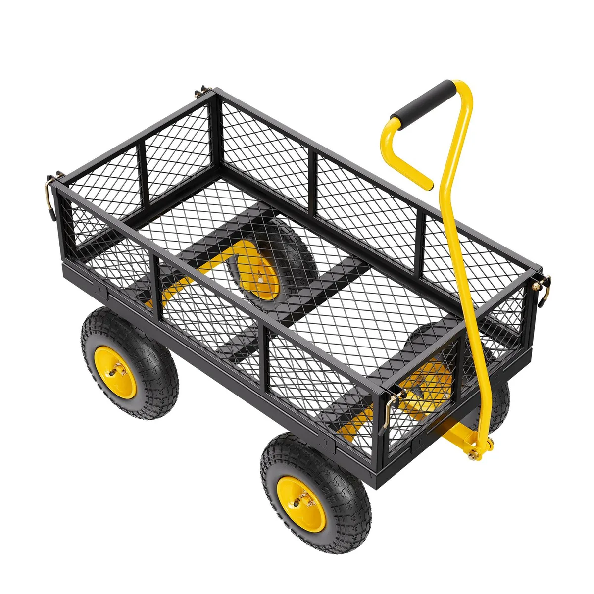 VEVOR VEVOR 500 Lbs Steel Garden Cart 10" Tires 180° Handle — product photo