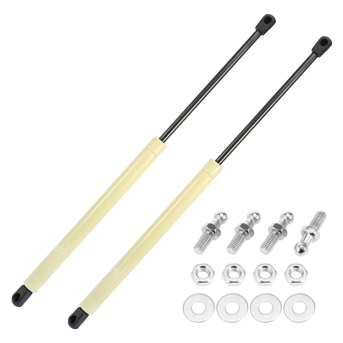 Unique-Bargains Unique-Bargains 2pcs 20inch 150Lb Yellow Gas Struts Strut Compressors — product photo