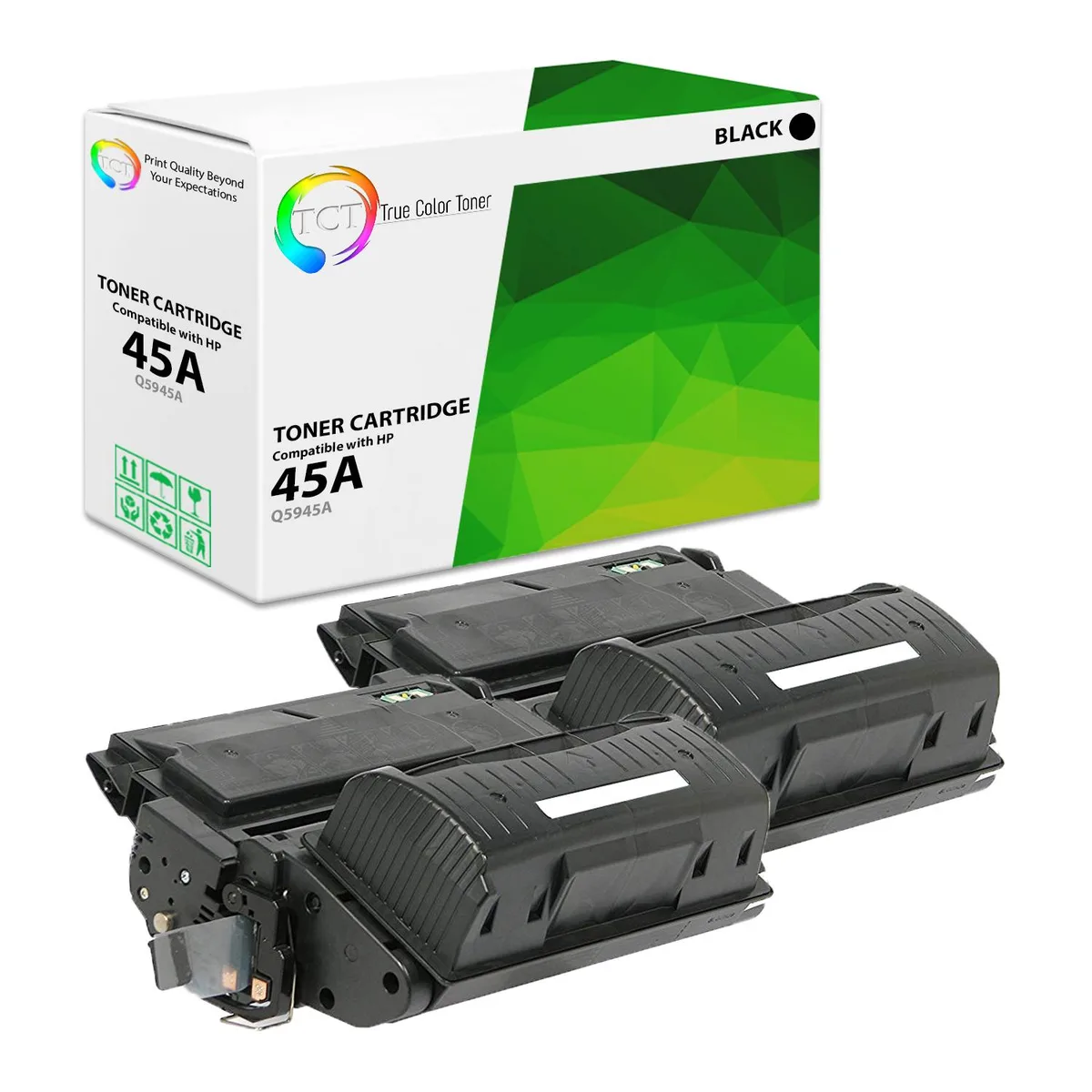 True Color Toner True Color Toner 45A Q5945A Black 2 Pack 20000 Pages — product photo