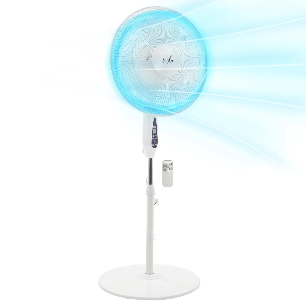 Vie Air Vie Air 510122390M 16 Inch 3 Speed Oscillating Stand Fan — product photo