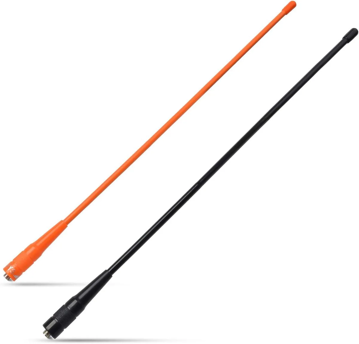 usbroway usbroway HYS-771N two-way radio antenna 15.6" dual band 144/430MHz SMA-Female orange black 20W — product photo