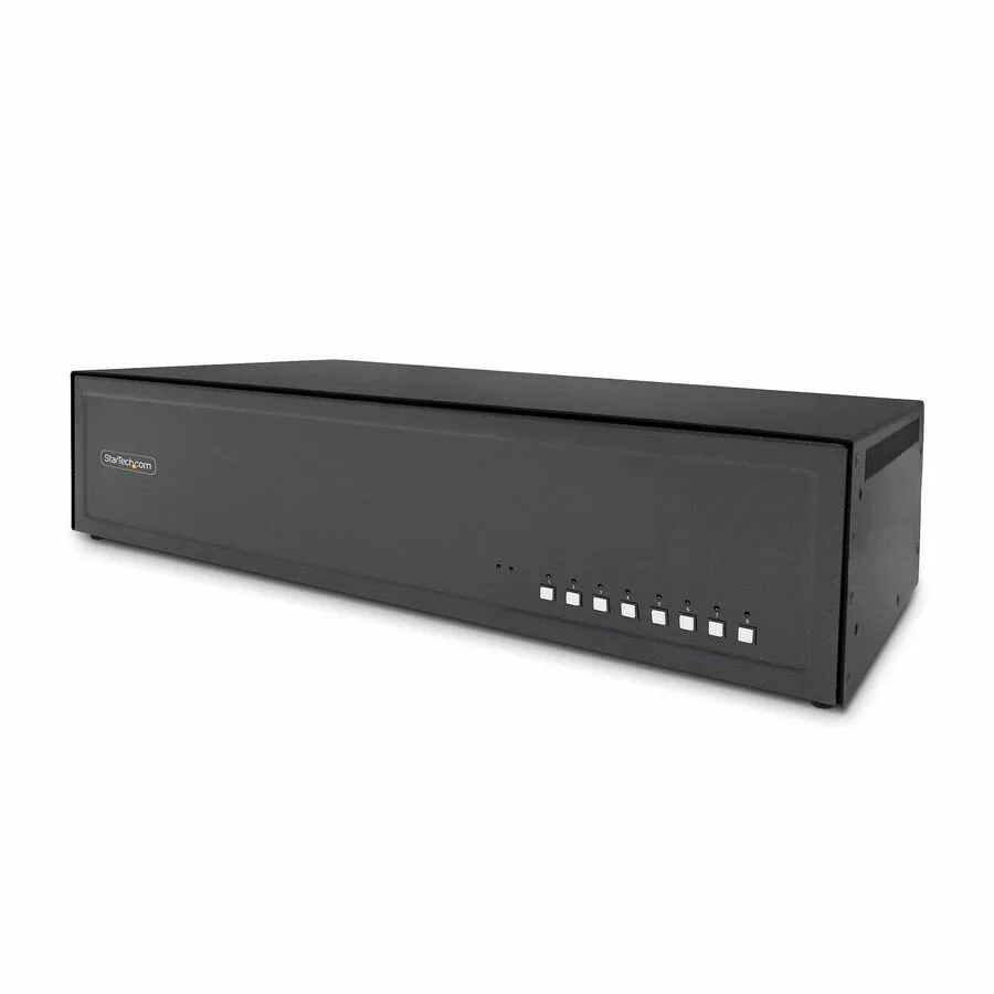STARTECH STARTECH CK4-P208C 8-Port Dual-Monitor KVM Switch 4K 30Hz NIAP 4.0 CAC — product photo