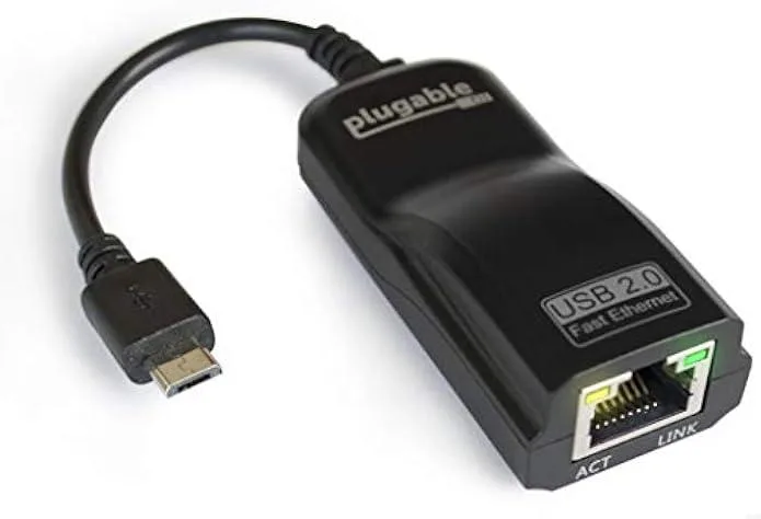 TAURKENAM TAURKENAM USB 2.0 OTG Micro-B 100Mbps Ethernet Adapter — product photo