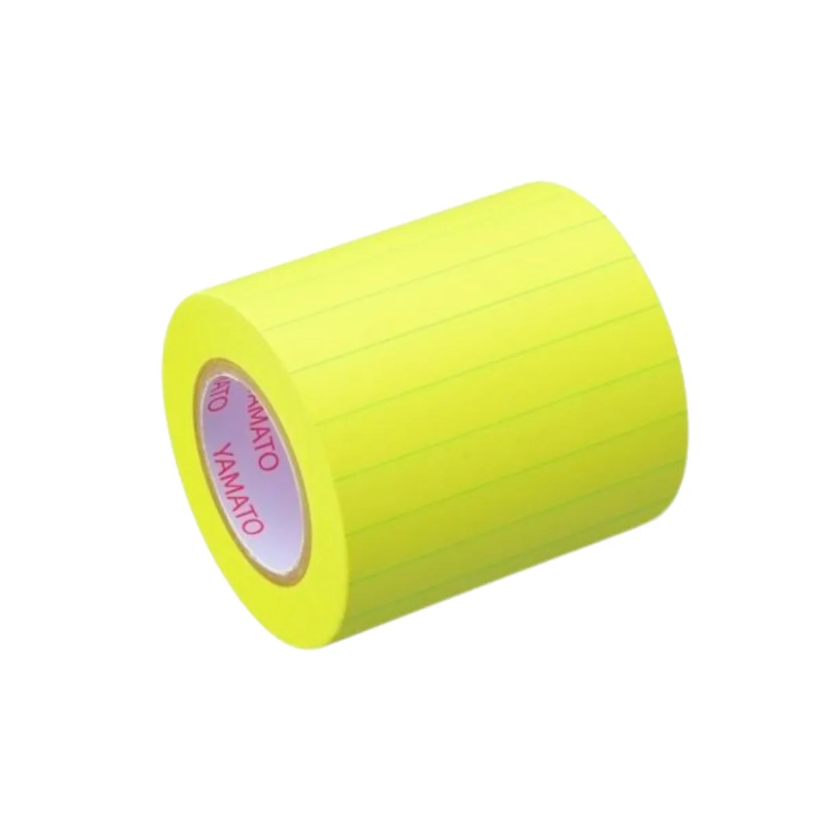 Yamato Yamato Memoc Ruled Sticky Note Refills Fluorescent Yellow — product photo