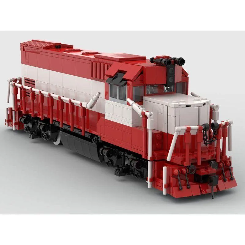 ZITIANYOUBUILD ZITIANYOUBUILD MOC-104691 Frisco GP15 Retro Train 1449 Parts — product photo