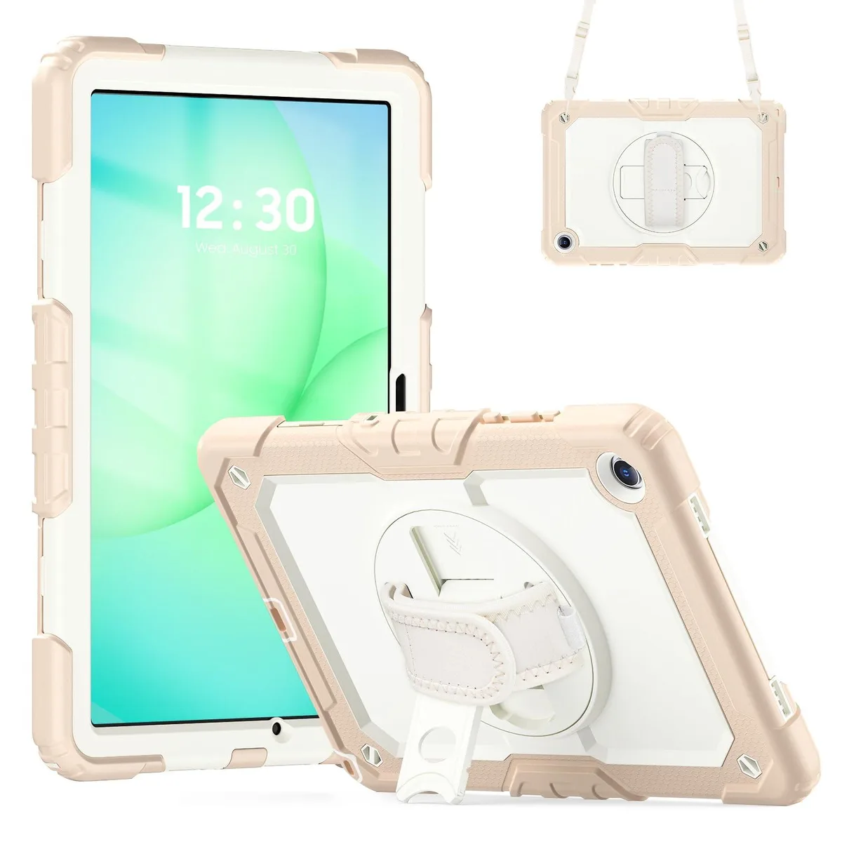 Timoom Timoom Heavy Duty Shockproof Case 360° Stand Strap Rose Gold 11" Tab A11+ 2025 A9+ 2023 — product photo