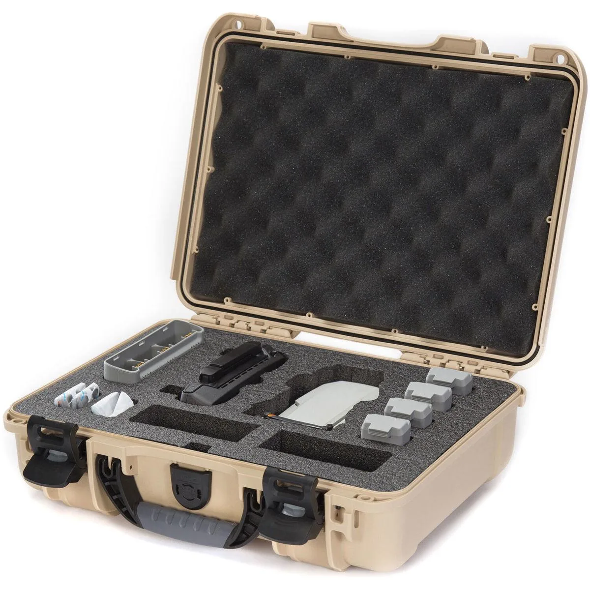 NANUK NANUK 910 Waterproof Hard Case for DJI Mini SE Fly More Kit, Tan — product photo