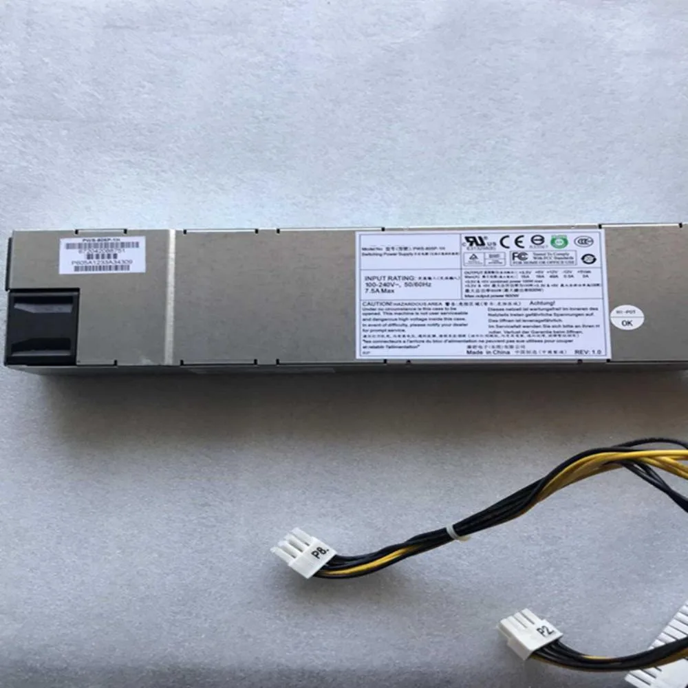 OIAGLH OIAGLH PSU For Supermicro I610-G10 1U 600W PWS-605P-1H — product photo
