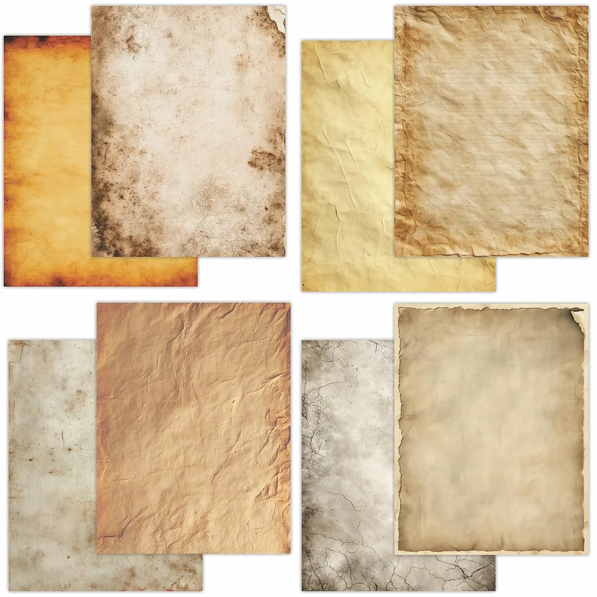  PARTH iMPEX Writing_Paper_8.5x11 56 Sheets 8.5x11 Antique White — product photo