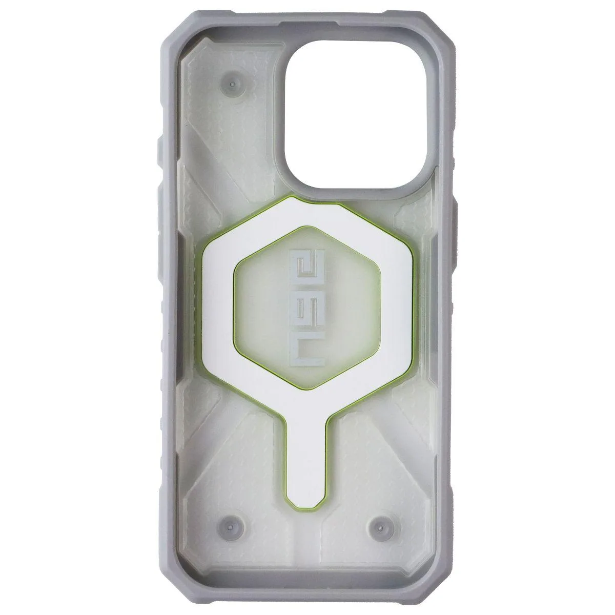 UAG UAG Pathfinder MagSafe Case iPhone 16 Pro Clear Active Neon — product photo