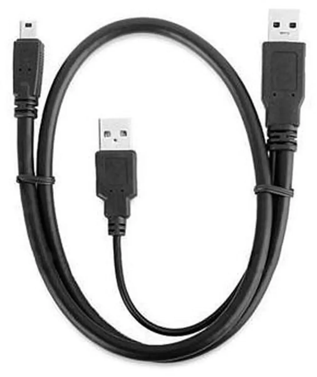 SMUGDESK SMUGDESK Mini USB 2.0 Y Cable with Power Port — product photo