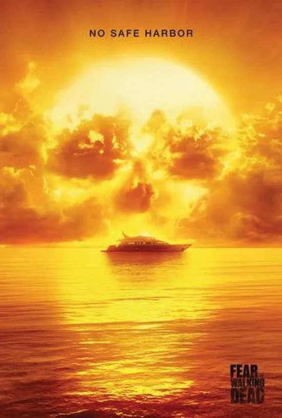 Posterazzi Fear The Walking Dead No Safe Harbor poster 24 x 36 inches on heavy stock paper