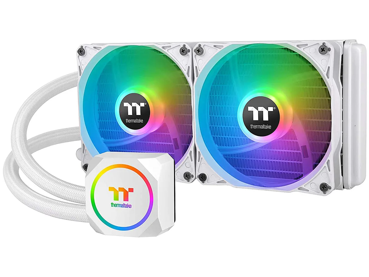 Thermaltake Thermaltake TH240 ARGB Sync Snow Edition liquid cooler CL-W301-PL12SW-B — product photo