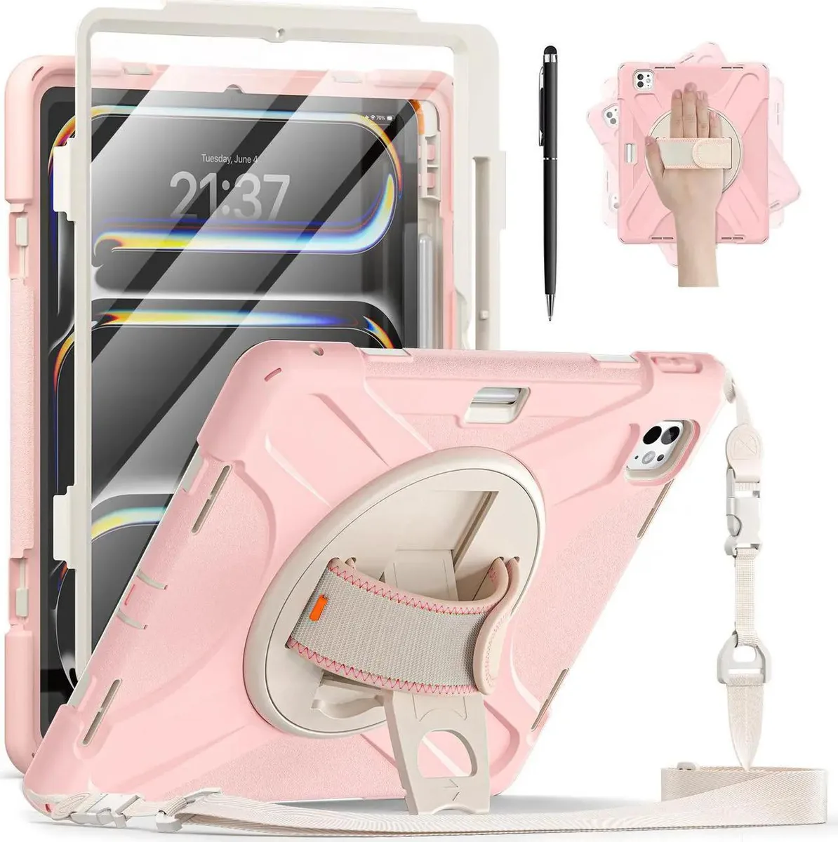 BONAEVER BONAEVER A3360/A3361/A3362 iPad Pro 13 M5 2025 M4 2024 Case Pink — product photo