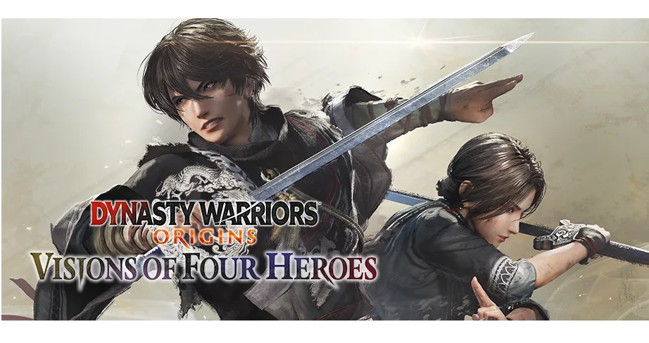 KOEI TECMO AMERICA CORP. KOEI TECMO AMERICA CORP. KT0128 DYNASTY WARRIORS: ORIGINS Visions of Four Heroes downloadable game — product photo