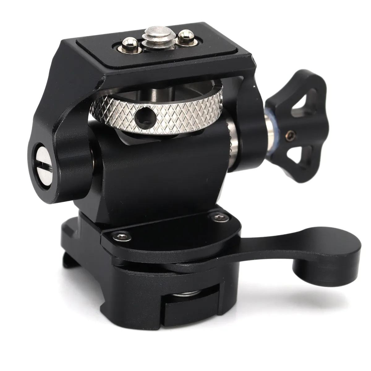 SZJELEN SZJELEN NATO Clamp Monitor Mount Bracket 360° Rotation 180° Tilt Black — product photo