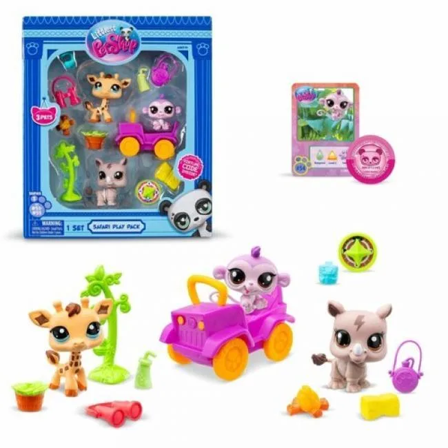 Littlest Pet Shop Littlest Pet Shop 524 Safari Play Pack accessory — product photo