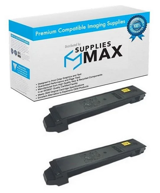 SuppliesMax SuppliesMax Black Toner Cartridge 2-Pack 12000 Pages Copystar CS-205c CS-255c TK-899K — product photo
