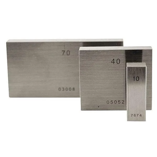 Mitutoyo Mitutoyo 611304-531 Gage Block 0.004 in Grade 0 Steel — product photo