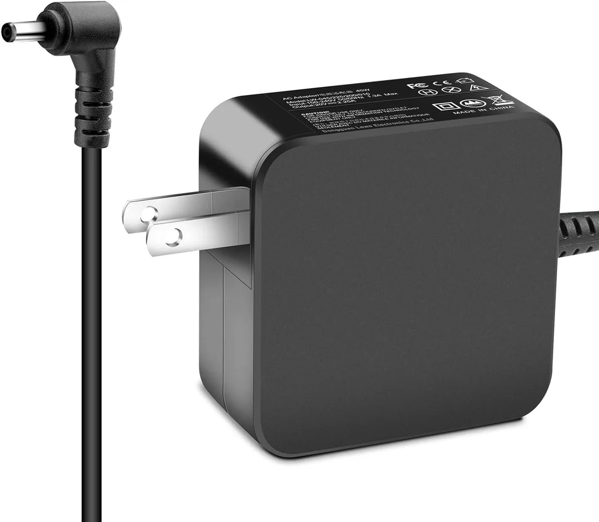 myVolts myVolts LW-065/250/150/001 19V 2.37A 45W 4.0mm*1.35mm ac adapter — product photo