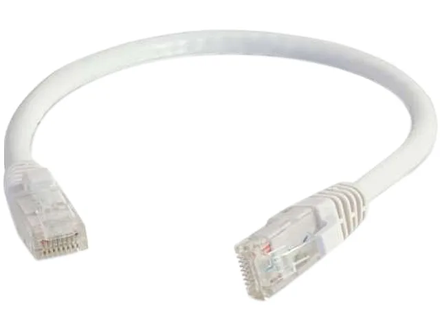 Cables To Go Cables To Go 04039 Cat6 network ethernet cable 12 ft white — product photo