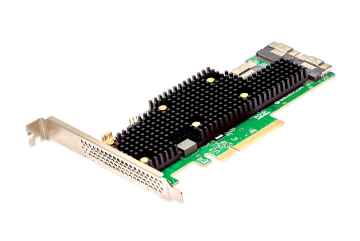 Broadcom Broadcom 05-50145-00 9600 Series RAID controller 24G PCIe 4.0 x8 8 internal 8 external ports — product photo