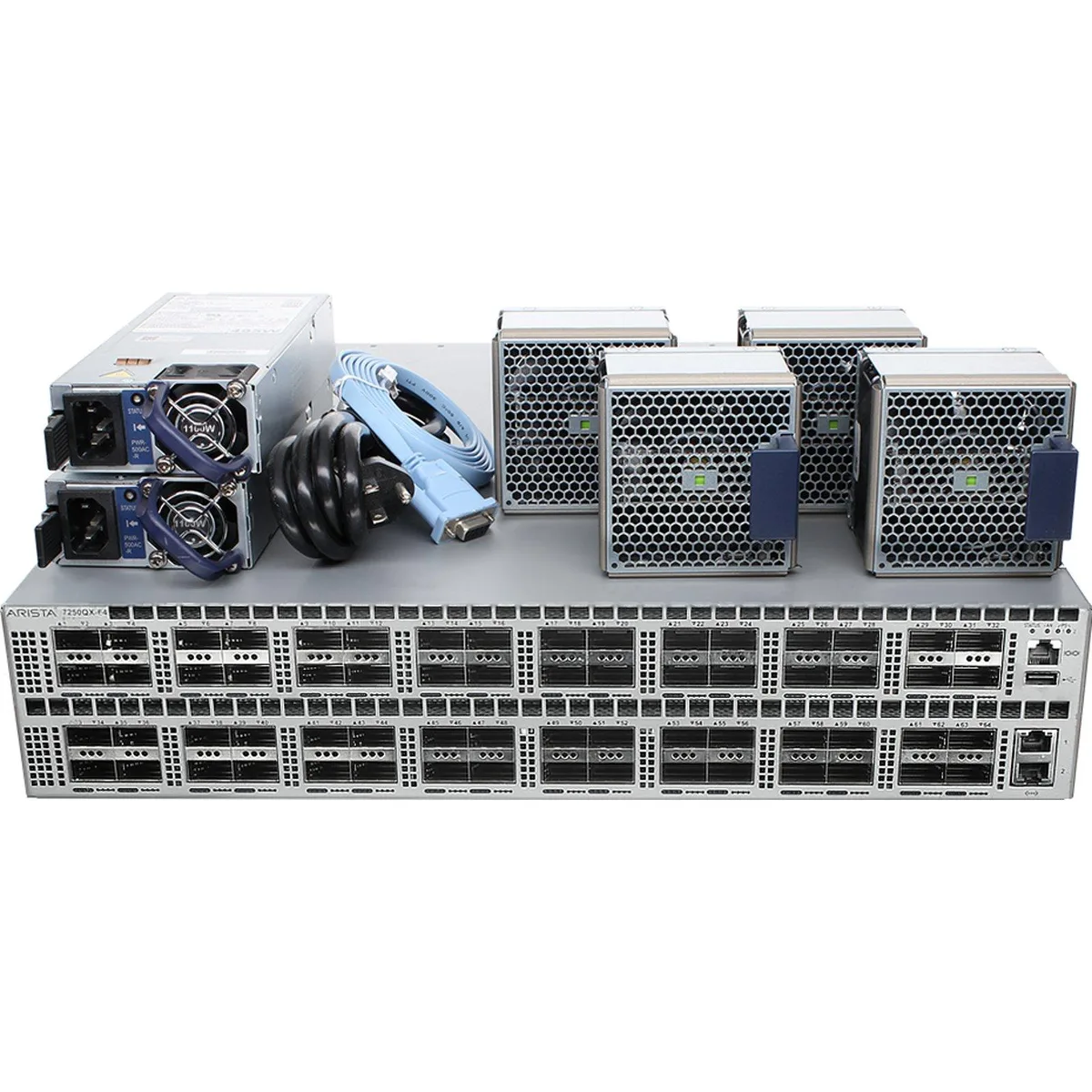 Arista Networks, Inc. Arista Networks, Inc. DCS-7250QX-64-R network switch 64 x 100GbE QSFP28 — product photo