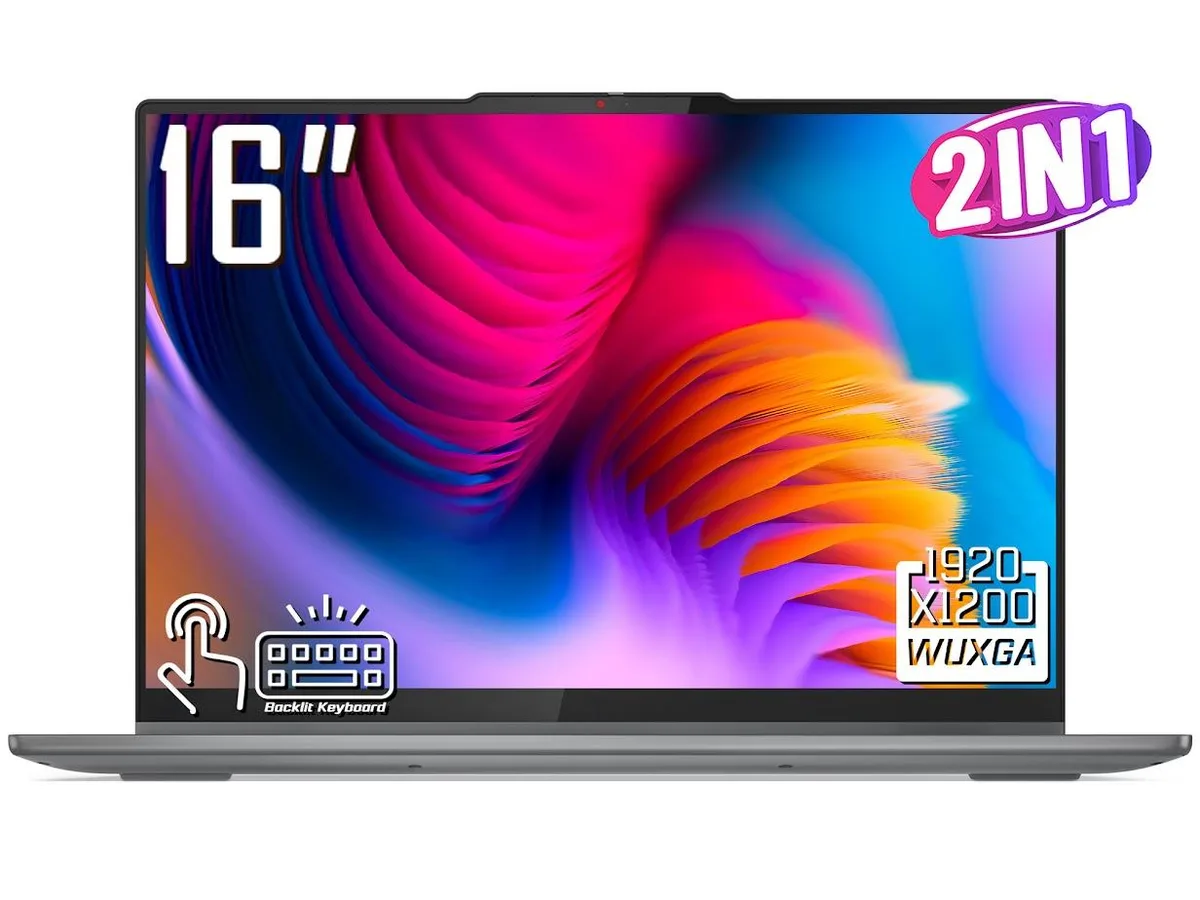 Lenovo Lenovo IdeaPad 5 2-in-1 16" Intel Core 5 120U 16GB 512GB Luna Grey — product photo