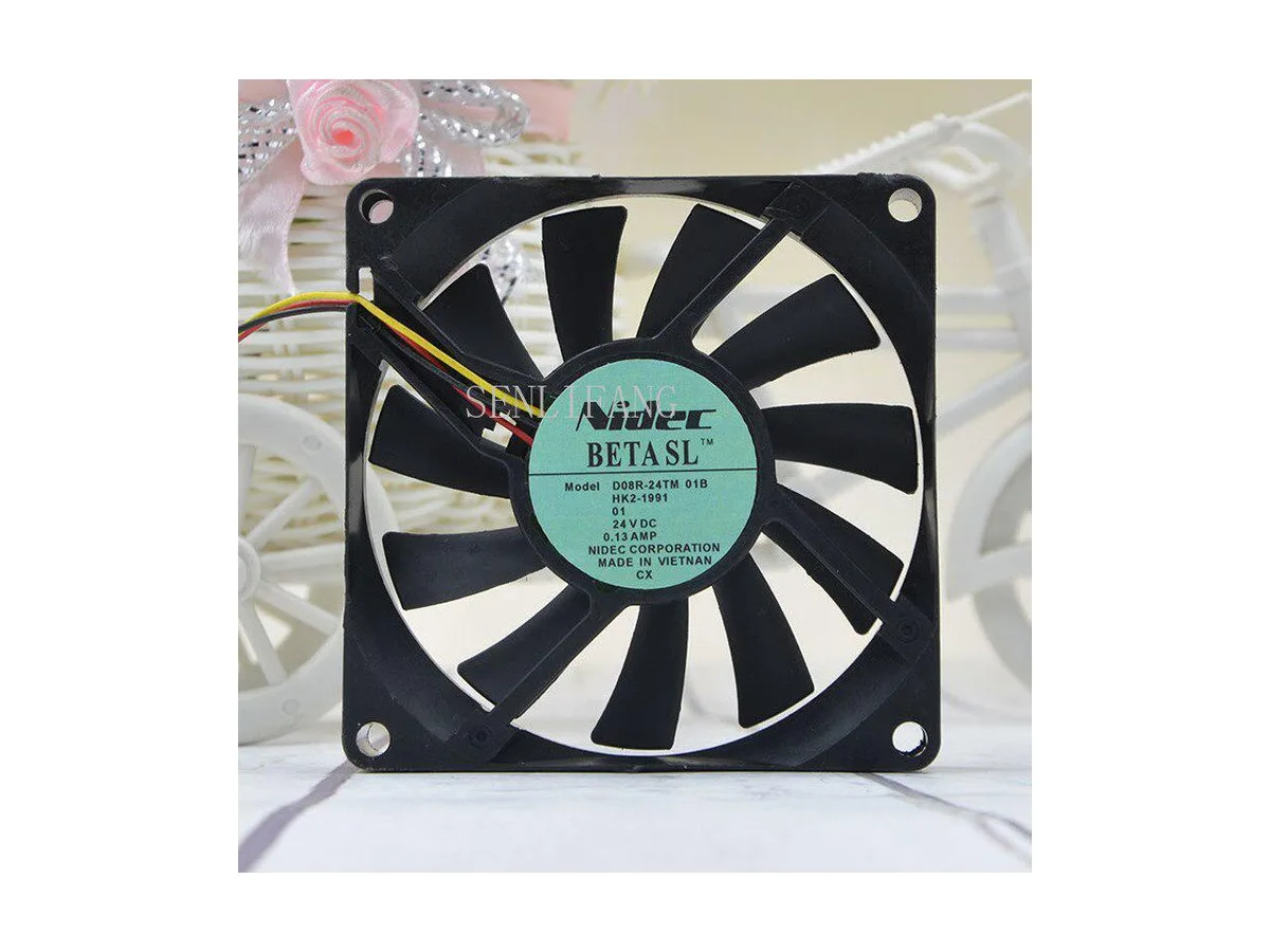 Fans Fans D08R-24TM 01B 8CM 24V 0.13A case fan — product photo