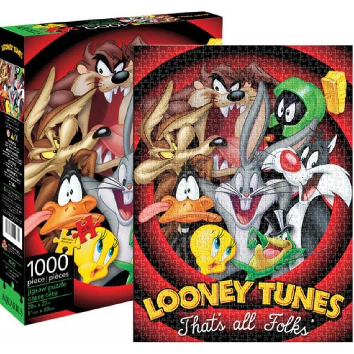 Nmr Distribution Nmr Distribution Looney Tunes 1000 Piece Jigsaw Puzzle — product photo