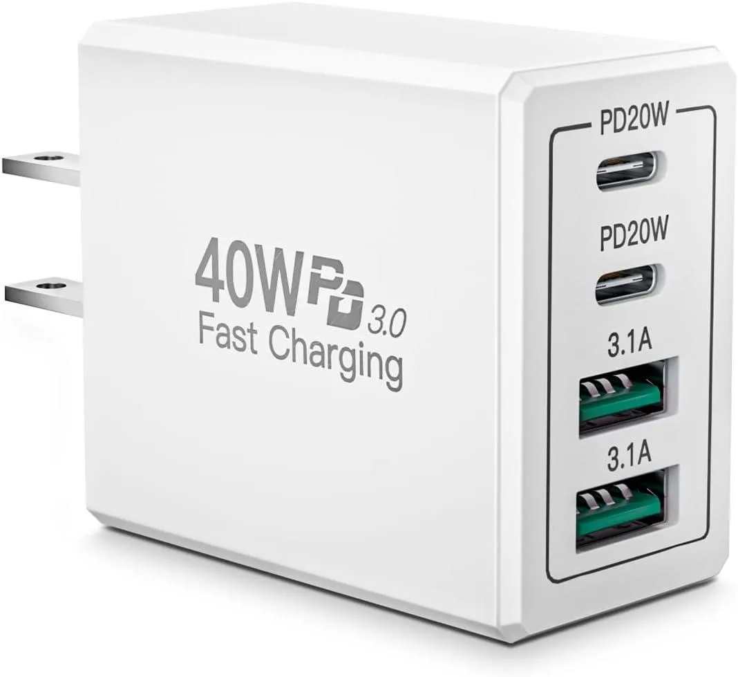 Choseal Choseal 40W 4-Port USB Charger — product photo