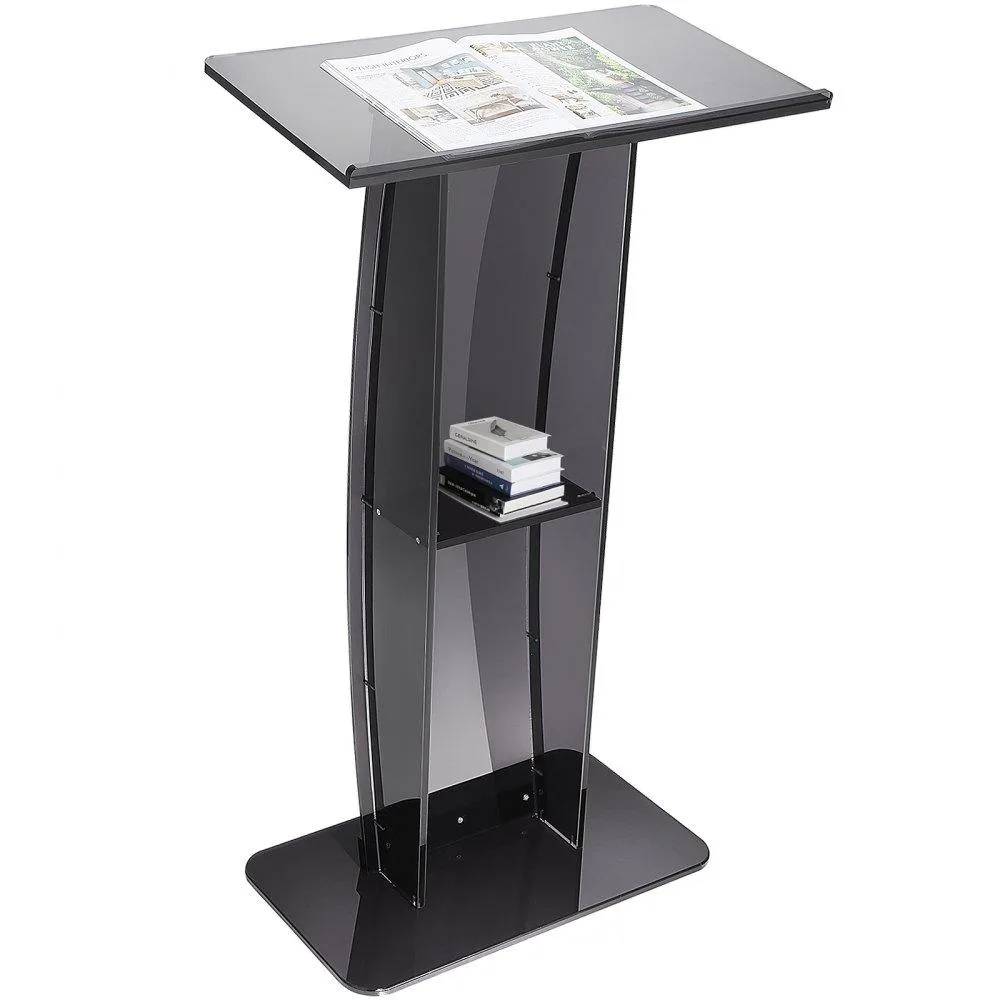 VEVOR VEVOR Acrylic Podium 47" Black Specialty Appliance — product photo