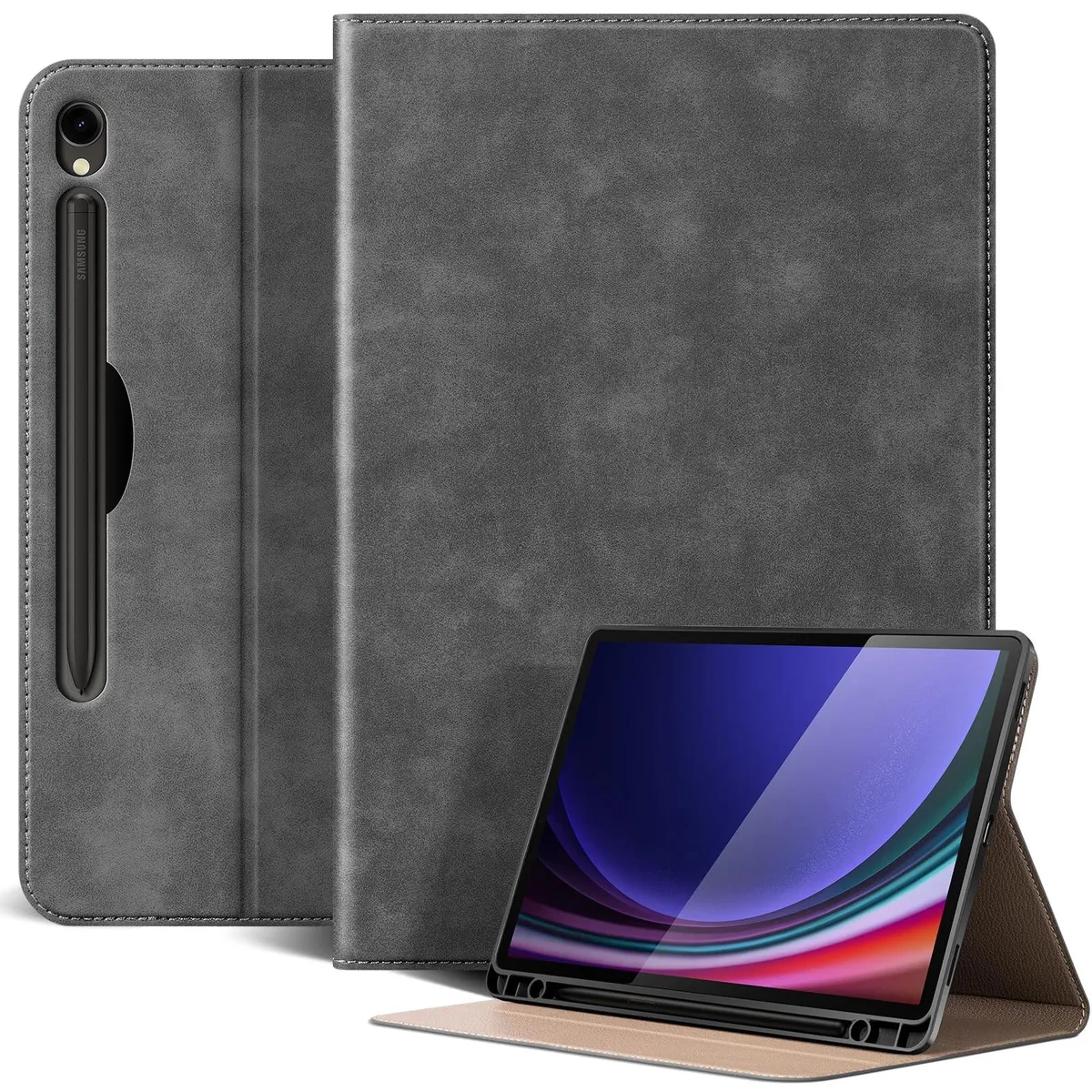 GSM Outdoors GSM Outdoors 2 in 1 Accessory for Samsung Galaxy Tab S9 11 inch and S9 FE/S10 FE/S10 Lite 10.9 inch Black — product photo