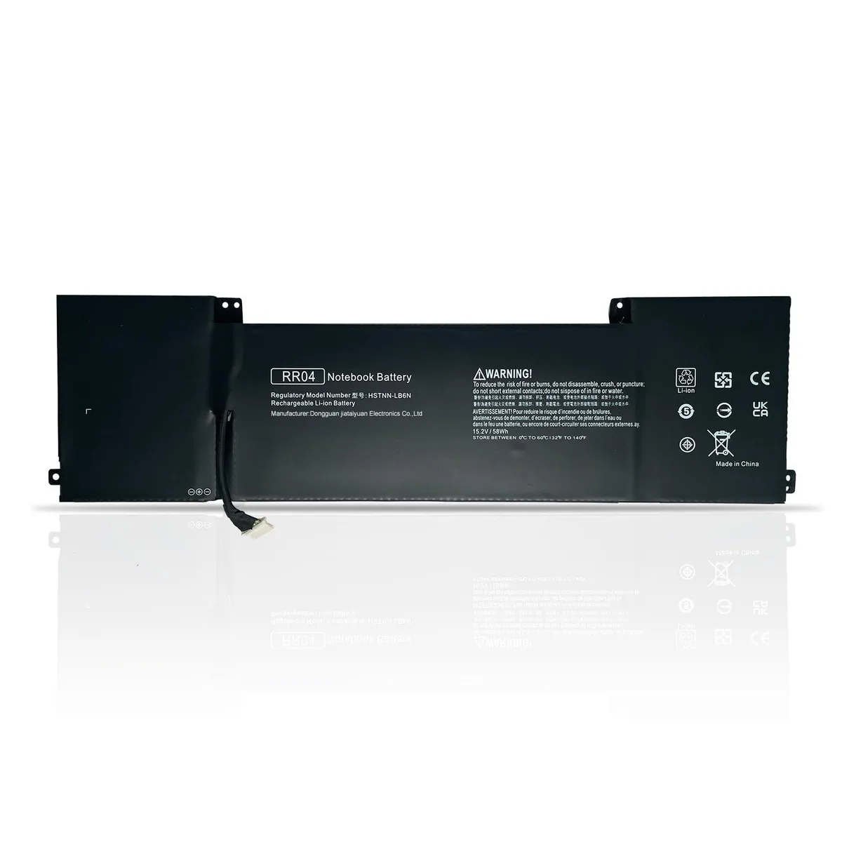 Audiovox - Generic Audiovox - Generic RR04 15.2V 58Wh laptop battery — product photo