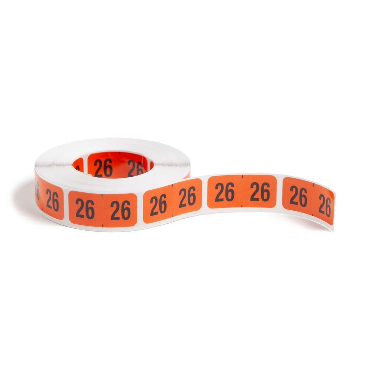 Smead Smead ETYJ 2026 Year Labels Orange 500 Roll 68326 — product photo