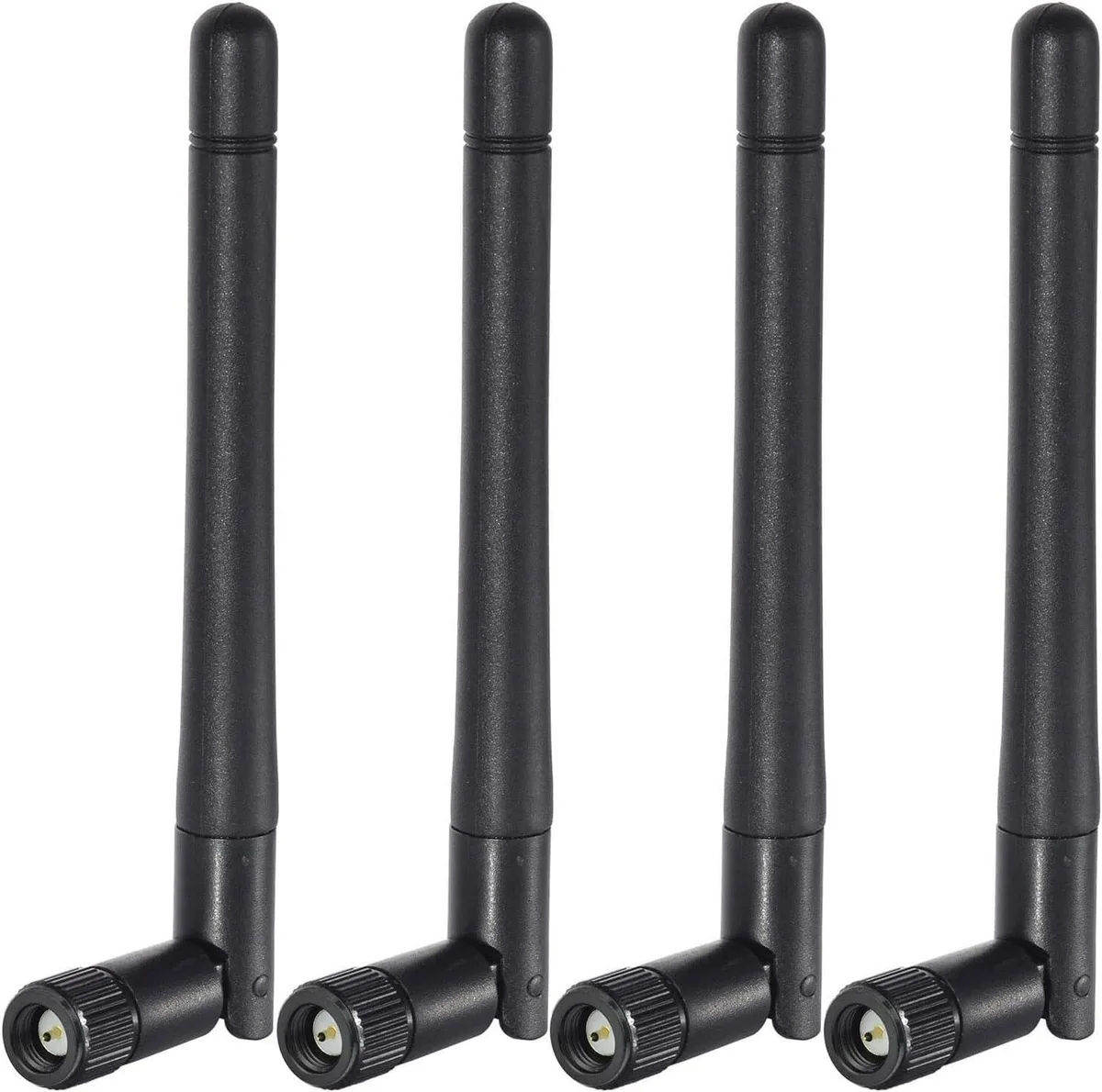 KEHIPI KEHIPI Dual Band WiFi Antenna 2.4GHz 5.8GHz 3dBi SMA Male 2-Pack — product photo