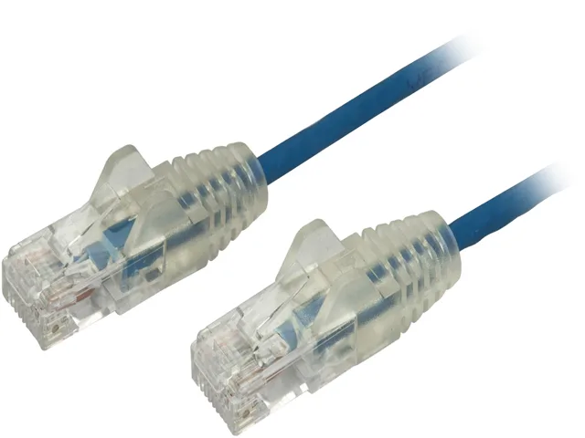 STARTECH STARTECH N6PAT6BLS network ethernet cable Cat6 6 ft Blue Slim 28 AWG UTP — product photo