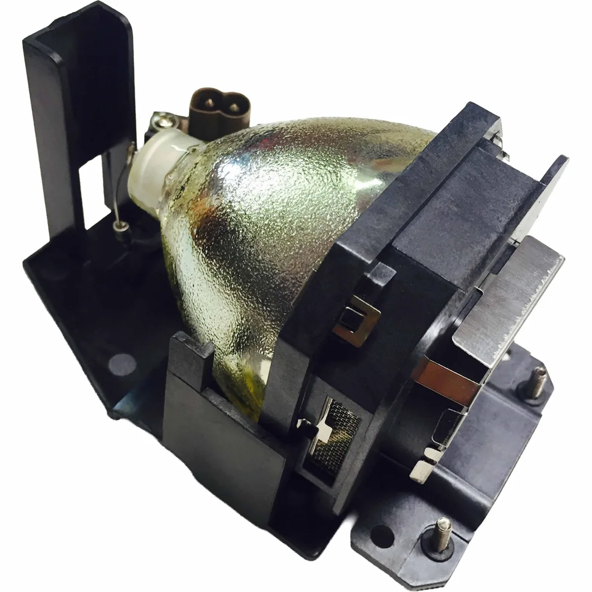 New projector lamp module in black plastic housing