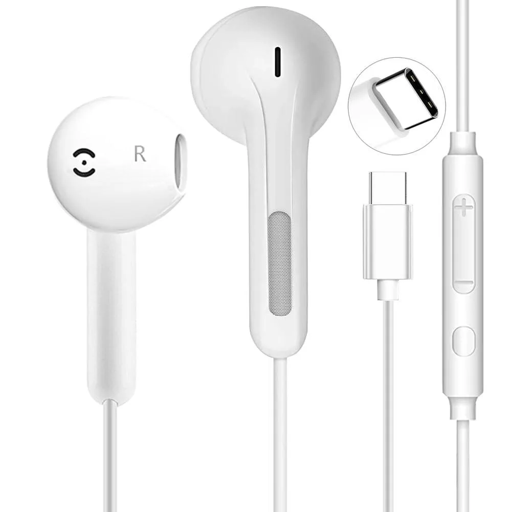 DNBeffulgent DNBeffulgent HM-Headphones-C01 wired headset USB-C White — product photo
