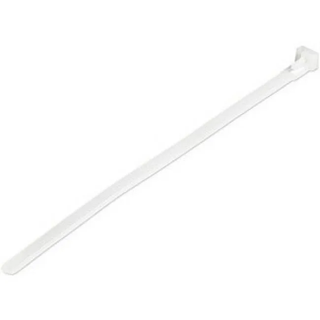 4XEM 4XEM 4X10ZIPTIE100WR 100 Pack 10" Reusable Cable Ties White — product photo