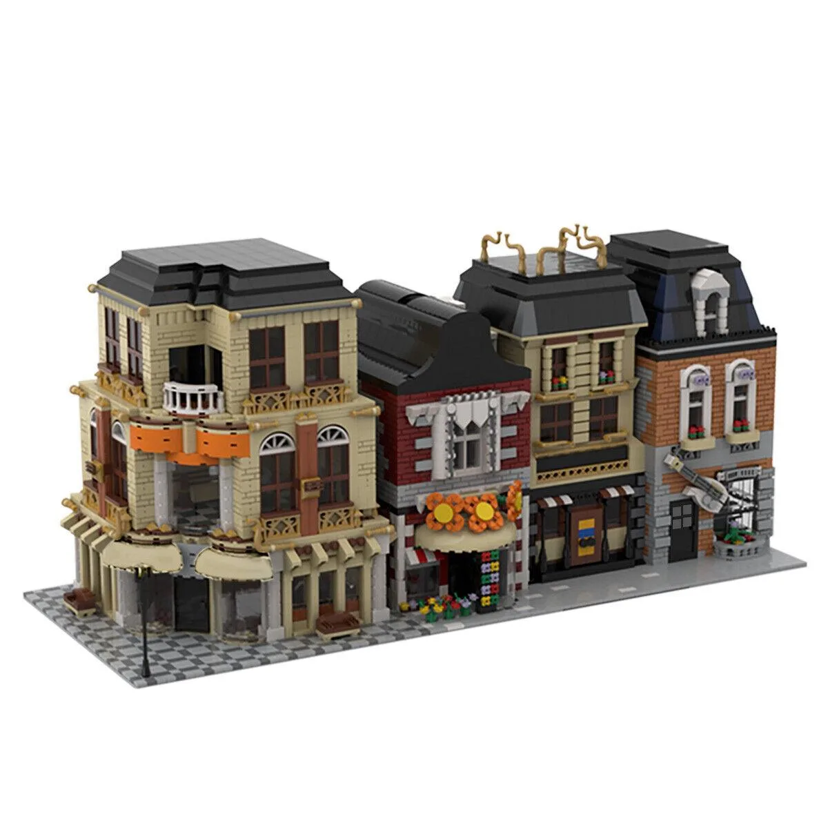 ZITIANYOUBUILD ZITIANYOUBUILD C4653 4-in-1 Modular Buildings 6824 Parts Educational — product photo