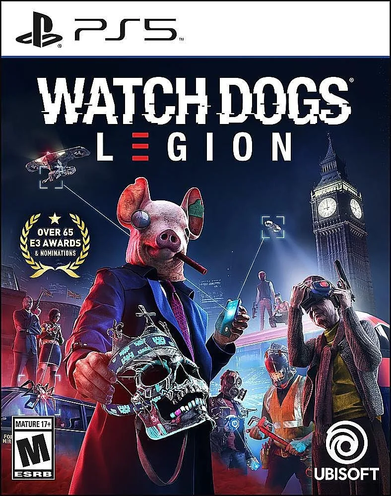 Ubisoft Ubisoft Watch Dogs: Legion Standard Edition PS5 Video Game 30602399 — product photo