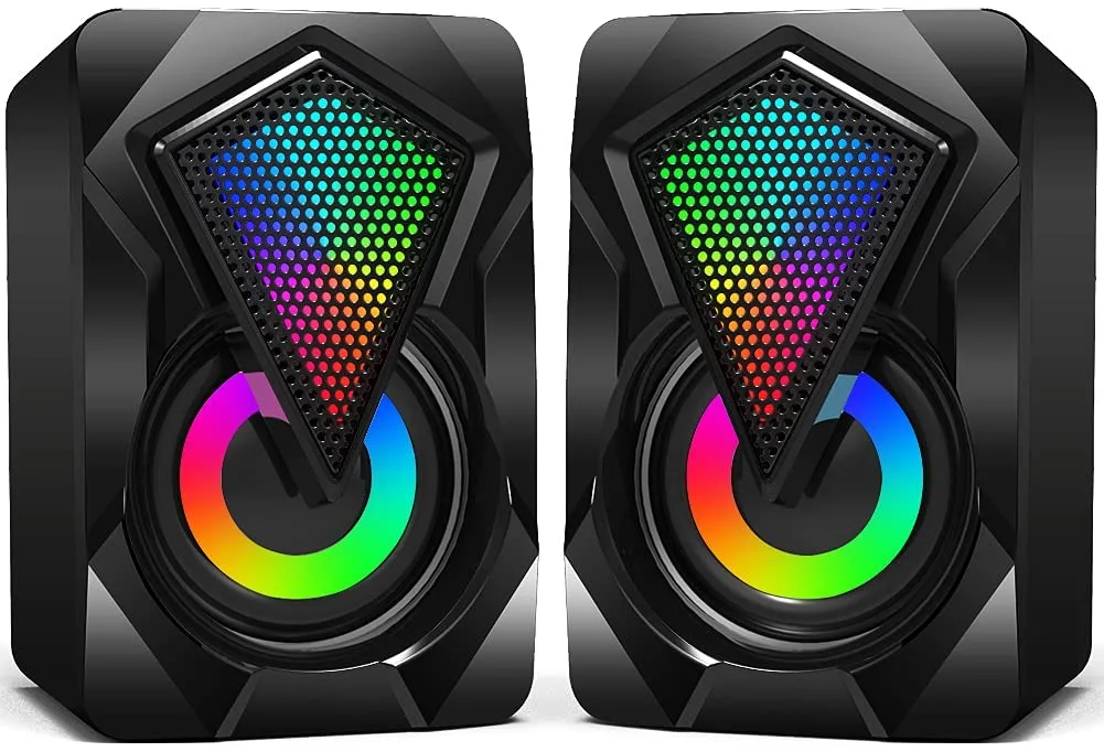Corn Electronics Corn Electronics H128 2.0 USB 6W RGB Speaker — product photo