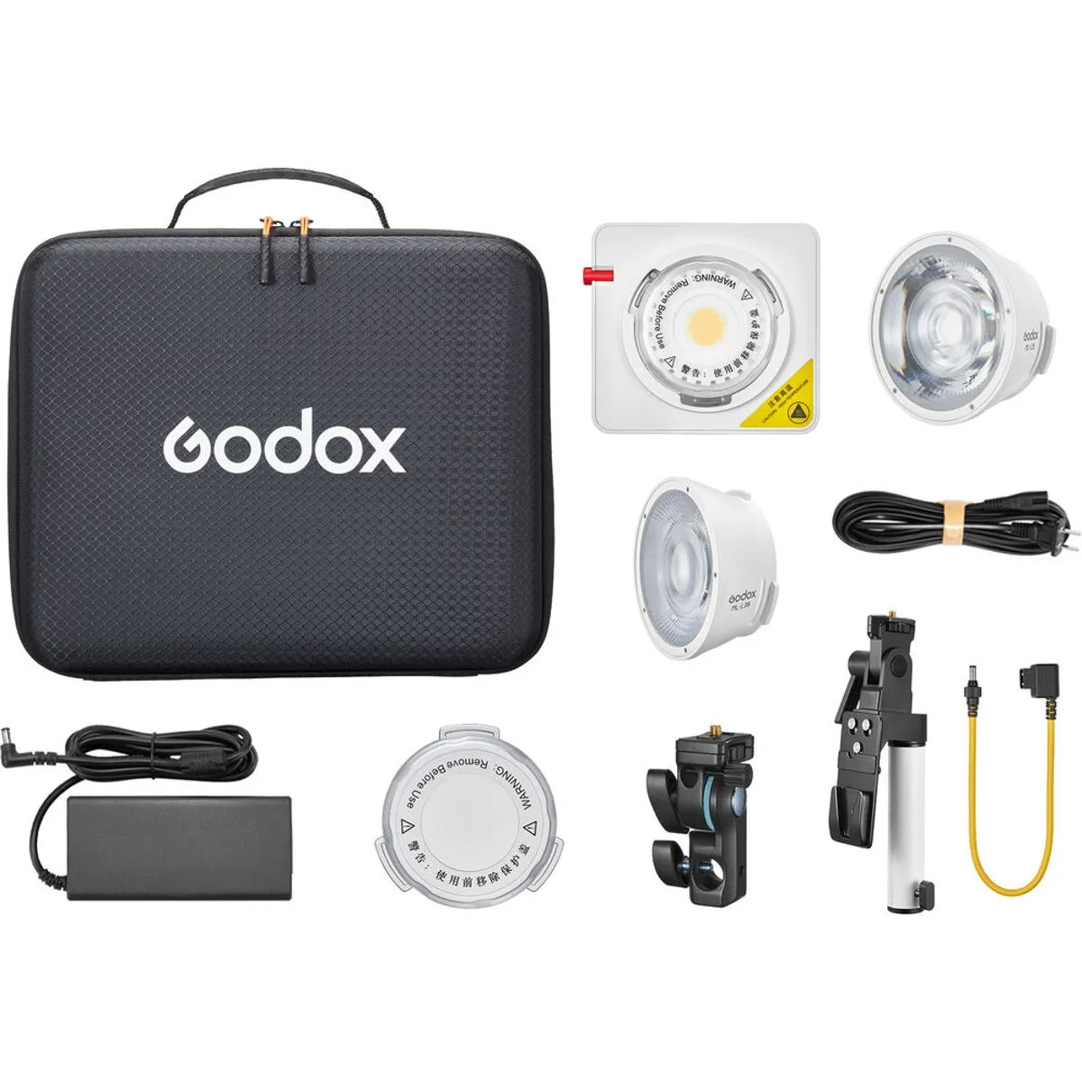 Godox Photo Equipment Co. Ltd Godox ML100Bi Bi-Color LED Light 15 36 Lens V-Mount Handgrip Kit Studio — product photo