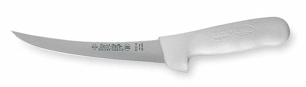 Dexter-Russell Dexter-Russell 01493 Boning Knife Narrow Curved 6 in White NSF — product photo