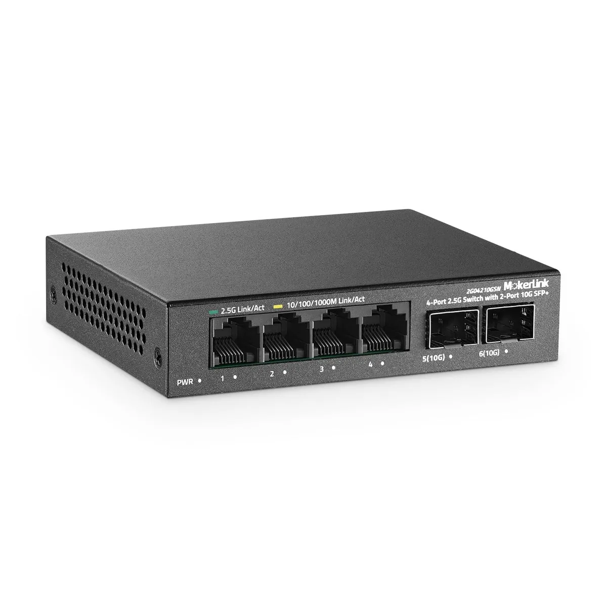  NETGEAR ProSafe 2G04210GSN 4x2.5G + 2x10G SFP+ unmanaged switch — product photo