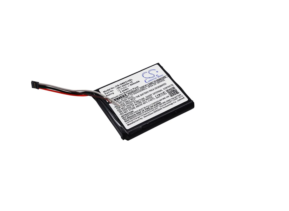  Cameron Sino 800mAh 3.7V Li-ion Battery for Garmin Edge 510 — product photo