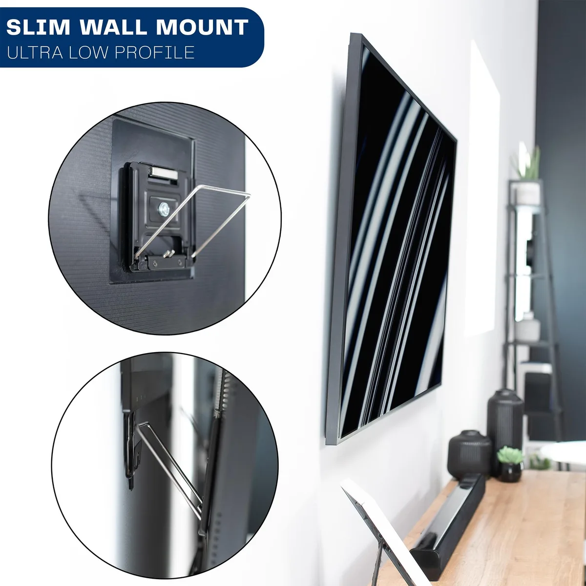 VIVO VIVO Micro-Gap TV Mount 43-90 inch 130 lbs — product photo